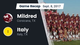 Recap: Mildred  vs. Italy  2017