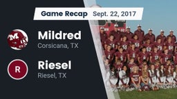 Recap: Mildred  vs. Riesel  2017