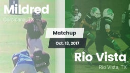 Matchup: Mildred  vs. Rio Vista  2017