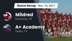 Recap: Mildred  vs. A Academy 2017