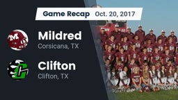 Recap: Mildred  vs. Clifton  2017