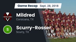 Recap: Mildred  vs. Scurry-Rosser  2018