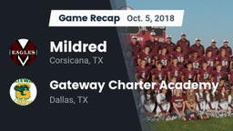 Recap: Mildred  vs. Gateway Charter Academy  2018