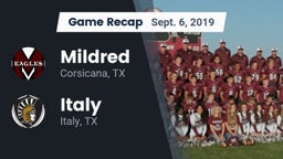 Recap: Mildred  vs. Italy  2019