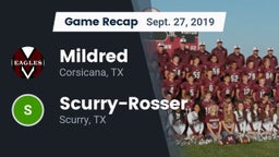 Recap: Mildred  vs. Scurry-Rosser  2019