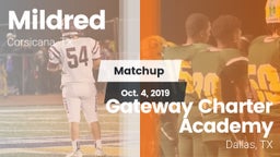Matchup: Mildred  vs. Gateway Charter Academy  2019