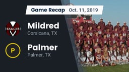 Recap: Mildred  vs. Palmer  2019