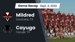 Recap: Mildred  vs. Cayuga  2020