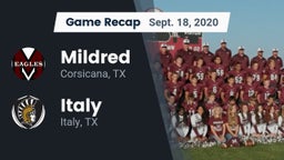 Recap: Mildred  vs. Italy  2020