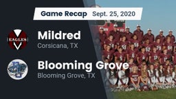 Recap: Mildred  vs. Blooming Grove  2020