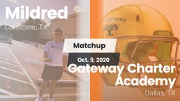 Matchup: Mildred  vs. Gateway Charter Academy  2020