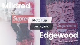 Matchup: Mildred  vs. Edgewood  2020