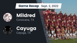 Recap: Mildred  vs. Cayuga  2022