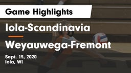 Iola-Scandinavia  vs Weyauwega-Fremont Game Highlights - Sept. 15, 2020