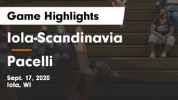 Iola-Scandinavia  vs Pacelli  Game Highlights - Sept. 17, 2020
