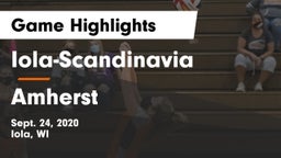 Iola-Scandinavia  vs Amherst  Game Highlights - Sept. 24, 2020