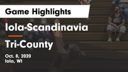 Iola-Scandinavia  vs Tri-County Game Highlights - Oct. 8, 2020