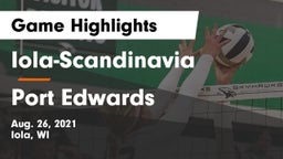 Iola-Scandinavia  vs Port Edwards Game Highlights - Aug. 26, 2021