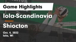 Iola-Scandinavia  vs Shiocton  Game Highlights - Oct. 4, 2022
