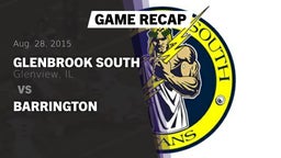 Recap: Glenbrook South  vs. Barrington 2015