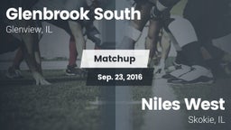 Matchup: Glenbrook South vs. Niles West  2016