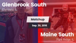 Matchup: Glenbrook South vs. Maine South  2016