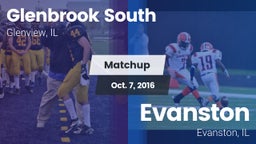 Matchup: Glenbrook South vs. Evanston  2016