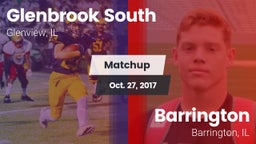 Matchup: Glenbrook South vs. Barrington  2017