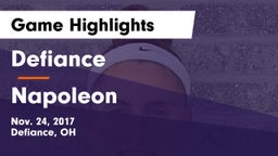 Defiance  vs Napoleon Game Highlights - Nov. 24, 2017