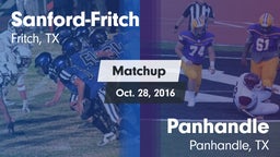 Matchup: Sanford-Fritch High vs. Panhandle  2016