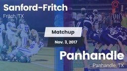 Matchup: Sanford-Fritch High vs. Panhandle  2017