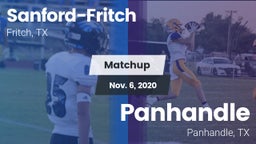 Matchup: Sanford-Fritch High vs. Panhandle  2020