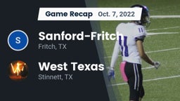 Recap: Sanford-Fritch  vs. West Texas  2022