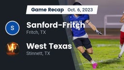 Recap: Sanford-Fritch  vs. West Texas  2023