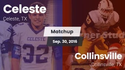 Matchup: Celeste  vs. Collinsville  2016