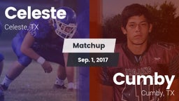 Matchup: Celeste  vs. Cumby  2017