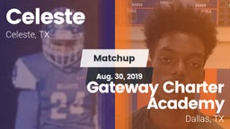 Matchup: Celeste  vs. Gateway Charter Academy  2019