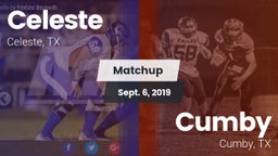 Matchup: Celeste  vs. Cumby  2019
