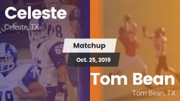 Matchup: Celeste  vs. Tom Bean  2019