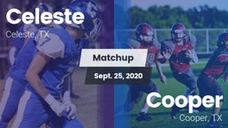 Matchup: Celeste  vs. Cooper  2020