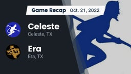 Recap: Celeste  vs. Era  2022