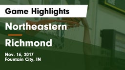 Northeastern  vs Richmond  Game Highlights - Nov. 16, 2017