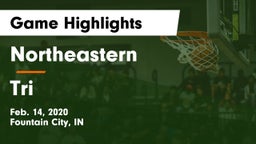 Northeastern  vs Tri  Game Highlights - Feb. 14, 2020