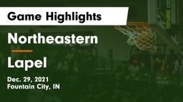 Northeastern  vs Lapel  Game Highlights - Dec. 29, 2021