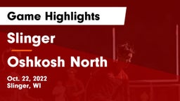 Slinger  vs Oshkosh North  Game Highlights - Oct. 22, 2022
