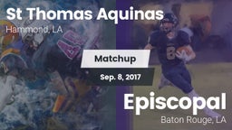 Matchup: St Thomas Aquinas vs. Episcopal  2017