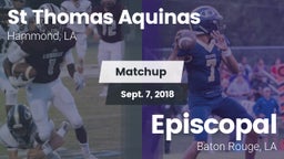 Matchup: St Thomas Aquinas vs. Episcopal  2018