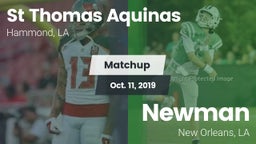 Matchup: St Thomas Aquinas vs. Newman  2019