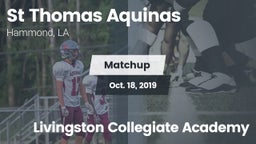 Matchup: St Thomas Aquinas vs. Livingston Collegiate Academy 2019