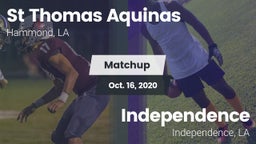 Matchup: St Thomas Aquinas vs. Independence  2020